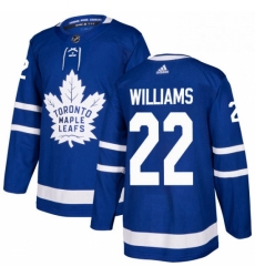 Mens Adidas Toronto Maple Leafs 22 Tiger Williams Premier Royal Blue Home NHL Jersey Mens Adidas Toronto Maple Leafs 22 Tiger Williams Premier Royal Blue Home NHL Jersey