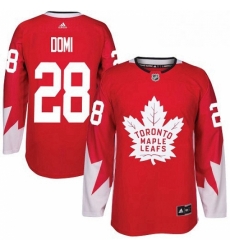 Mens Adidas Toronto Maple Leafs 28 Tie Domi Premier Red Alternate NHL Jersey Mens Adidas Toronto Maple Leafs 28 Tie Domi Premier Red Alternate NHL Jersey