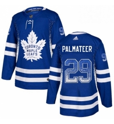 Mens Adidas Toronto Maple Leafs 29 Mike Palmateer Authentic Blue Drift Fashion NHL Jersey Mens Adidas Toronto Maple Leafs 29 Mike Palmateer Authentic Blue Drift Fashion NHL Jersey