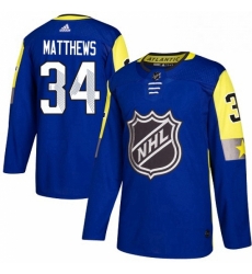 Mens Adidas Toronto Maple Leafs 34 Auston Matthews Authentic Royal Blue 2018 All Star Atlantic Division NHL Jersey Mens Adidas Toronto Maple Leafs 34 Auston Matthews Authentic Royal Blue 2018 All Star Atlantic Division NHL Jersey