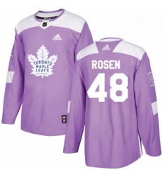 Mens Adidas Toronto Maple Leafs 48 Calle Rosen Authentic Purple Fights Cancer Practice NHL Jersey Mens Adidas Toronto Maple Leafs 48 Calle Rosen Authentic Purple Fights Cancer Practice NHL Jersey
