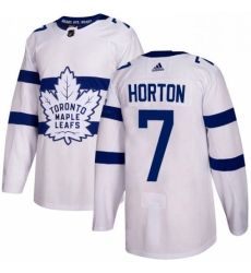 Mens Adidas Toronto Maple Leafs 7 Tim Horton Authentic White 2018 Stadium Series NHL Jersey Mens Adidas Toronto Maple Leafs 7 Tim Horton Authentic White 2018 Stadium Series NHL Jersey