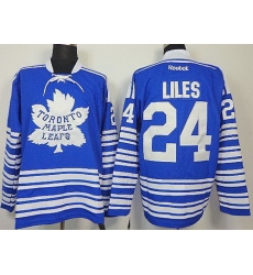 Toronto Maple Leafs 24 John-Michael Liles Blue NHL Jerseys Toronto Maple Leafs 24 John-Michael Liles Blue NHL Jerseys