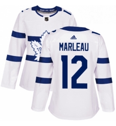 Womens Adidas Toronto Maple Leafs 12 Patrick Marleau Authentic White 2018 Stadium Series NHL Jersey Womens Adidas Toronto Maple Leafs 12 Patrick Marleau Authentic White 2018 Stadium Series NHL Jersey