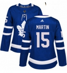 Womens Adidas Toronto Maple Leafs 15 Matt Martin Authentic Royal Blue Home NHL Jersey Womens Adidas Toronto Maple Leafs 15 Matt Martin Authentic Royal Blue Home NHL Jersey