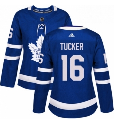 Womens Adidas Toronto Maple Leafs 16 Darcy Tucker Authentic Royal Blue Home NHL Jersey Womens Adidas Toronto Maple Leafs 16 Darcy Tucker Authentic Royal Blue Home NHL Jersey