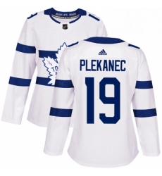 Womens Adidas Toronto Maple Leafs 19 Tomas Plekanec Authentic White 2018 Stadium Series NHL Jerse Womens Adidas Toronto Maple Leafs 19 Tomas Plekanec Authentic White 2018 Stadium Series NHL Jerse