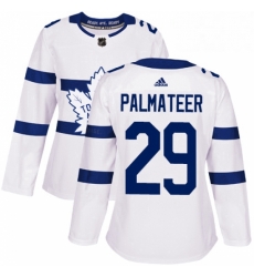 Womens Adidas Toronto Maple Leafs 29 Mike Palmateer Authentic White 2018 Stadium Series NHL Jersey Womens Adidas Toronto Maple Leafs 29 Mike Palmateer Authentic White 2018 Stadium Series NHL Jersey