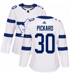 Womens Adidas Toronto Maple Leafs 30 Calvin Pickard Authentic White 2018 Stadium Series NHL Jersey Womens Adidas Toronto Maple Leafs 30 Calvin Pickard Authentic White 2018 Stadium Series NHL Jersey