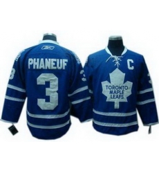 KIDS Toronto Maple Leafs 3 Phaneuf blue C patch KIDS Toronto Maple Leafs 3 Phaneuf blue C patch