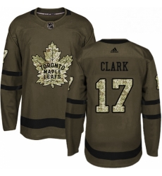 Youth Adidas Toronto Maple Leafs 17 Wendel Clark Authentic Green Salute to Service NHL Jersey Youth Adidas Toronto Maple Leafs 17 Wendel Clark Authentic Green Salute to Service NHL Jersey