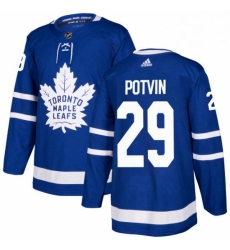 Youth Adidas Toronto Maple Leafs 29 Felix Potvin Authentic Royal Blue Home NHL Jersey Youth Adidas Toronto Maple Leafs 29 Felix Potvin Authentic Royal Blue Home NHL Jersey