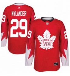 Youth Adidas Toronto Maple Leafs 29 William Nylander Authentic Red Alternate NHL Jersey Youth Adidas Toronto Maple Leafs 29 William Nylander Authentic Red Alternate NHL Jersey