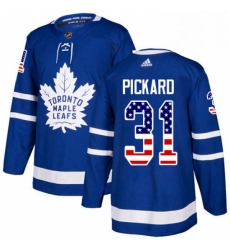 Youth Adidas Toronto Maple Leafs 31 Calvin Pickard Authentic Royal Blue USA Flag Fashion NHL Jersey Youth Adidas Toronto Maple Leafs 31 Calvin Pickard Authentic Royal Blue USA Flag Fashion NHL Jersey
