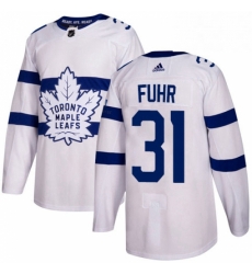 Youth Adidas Toronto Maple Leafs 31 Grant Fuhr Authentic White 2018 Stadium Series NHL Jersey Youth Adidas Toronto Maple Leafs 31 Grant Fuhr Authentic White 2018 Stadium Series NHL Jersey