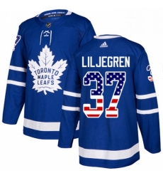 Youth Adidas Toronto Maple Leafs 37 Timothy Liljegren Authentic Royal Blue USA Flag Fashion NHL Jersey Youth Adidas Toronto Maple Leafs 37 Timothy Liljegren Authentic Royal Blue USA Flag Fashion NHL Jersey