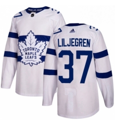 Youth Adidas Toronto Maple Leafs 37 Timothy Liljegren Authentic White 2018 Stadium Series NHL Jersey Youth Adidas Toronto Maple Leafs 37 Timothy Liljegren Authentic White 2018 Stadium Series NHL Jersey