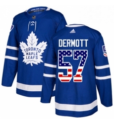 Youth Adidas Toronto Maple Leafs 57 Travis Dermott Authentic Royal Blue USA Flag Fashion NHL Jersey Youth Adidas Toronto Maple Leafs 57 Travis Dermott Authentic Royal Blue USA Flag Fashion NHL Jersey