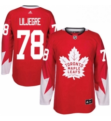 Youth Adidas Toronto Maple Leafs 78 Timothy Liljegren Authentic Red Alternate NHL Jersey Youth Adidas Toronto Maple Leafs 78 Timothy Liljegren Authentic Red Alternate NHL Jersey