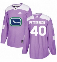 Mens Adidas Vancouver Canucks 40 Elias Pettersson Purple Authentic Fights Cancer Stitched NHL Jersey Mens Adidas Vancouver Canucks 40 Elias Pettersson Purple Authentic Fights Cancer Stitched NHL Jersey