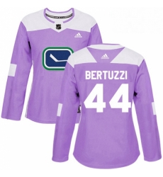 Womens Adidas Vancouver Canucks 44 Todd Bertuzzi Authentic Purple Fights Cancer Practice NHL Jersey Womens Adidas Vancouver Canucks 44 Todd Bertuzzi Authentic Purple Fights Cancer Practice NHL Jersey