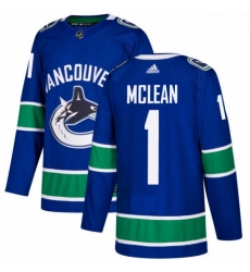 Youth Adidas Vancouver Canucks 1 Kirk Mclean Authentic Blue Home NHL Jersey Youth Adidas Vancouver Canucks 1 Kirk Mclean Authentic Blue Home NHL Jersey