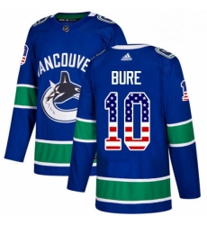 Youth Adidas Vancouver Canucks 10 Pavel Bure Authentic Blue USA Flag Fashion NHL Jersey Youth Adidas Vancouver Canucks 10 Pavel Bure Authentic Blue USA Flag Fashion NHL Jersey