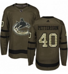 Youth Adidas Vancouver Canucks 40 Elias Pettersson Green Salute to Service Stitched NHL Jersey Youth Adidas Vancouver Canucks 40 Elias Pettersson Green Salute to Service Stitched NHL Jersey