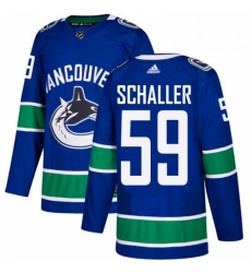 Youth Adidas Vancouver Canucks 59 Tim Schaller Authentic Blue Home NHL Jersey Youth Adidas Vancouver Canucks 59 Tim Schaller Authentic Blue Home NHL Jersey