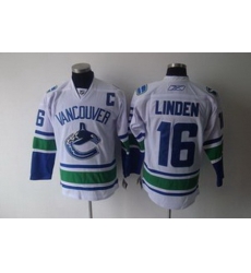 KIDS Vancouver Canucks 16 Trevor Linden white Jersey KIDS Vancouver Canucks 16 Trevor Linden white Jersey