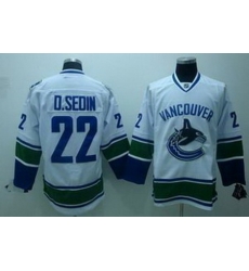KIDS Vancouver Canucks 22 D.sedin white Jersey KIDS Vancouver Canucks 22 D.sedin white Jersey