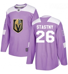 Golden Knights #26 Paul Stastny Purple Authentic Fights Cancer Stitched Hockey Jersey Golden Knights #26 Paul Stastny Purple Authentic Fights Cancer Stitched Hockey Jersey