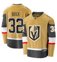 Men Vegas Golden Knights 32 Jonathan Quick Gold Home Jersey Men Vegas Golden Knights 32 Jonathan Quick Gold Home Jersey