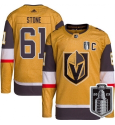Men Vegas Golden Knights 61 Mark Stone Gold 2023 Stanley Cup Final Stitched Jersey Men Vegas Golden Knights 61 Mark Stone Gold 2023 Stanley Cup Final Stitched Jersey