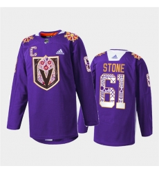 Men Vegas Golden Knights 61 Mark Stone Purple Hispanic Heritage Warmup Stitched Jersey Men Vegas Golden Knights 61 Mark Stone Purple Hispanic Heritage Warmup Stitched Jersey