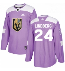 Mens Adidas Vegas Golden Knights 24 Oscar Lindberg Authentic Purple Fights Cancer Practice NHL Jersey Mens Adidas Vegas Golden Knights 24 Oscar Lindberg Authentic Purple Fights Cancer Practice NHL Jersey