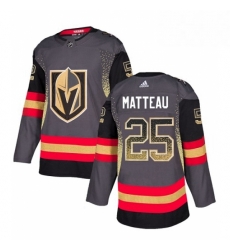 Mens Adidas Vegas Golden Knights 25 Stefan Matteau Authentic Black Drift Fashion NHL Jersey Mens Adidas Vegas Golden Knights 25 Stefan Matteau Authentic Black Drift Fashion NHL Jersey