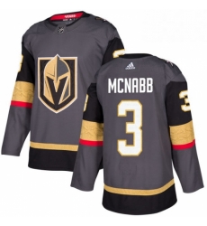 Mens Adidas Vegas Golden Knights 3 Brayden McNabb Premier Gray Home NHL Jersey Mens Adidas Vegas Golden Knights 3 Brayden McNabb Premier Gray Home NHL Jersey