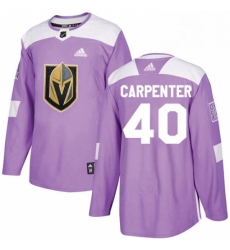 Mens Adidas Vegas Golden Knights 40 Ryan Carpenter Authentic Purple Fights Cancer Practice NHL Jersey Mens Adidas Vegas Golden Knights 40 Ryan Carpenter Authentic Purple Fights Cancer Practice NHL Jersey