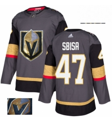 Mens Adidas Vegas Golden Knights 47 Luca Sbisa Authentic Gray Fashion Gold NHL Jersey Mens Adidas Vegas Golden Knights 47 Luca Sbisa Authentic Gray Fashion Gold NHL Jersey