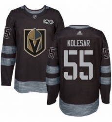 Mens Adidas Vegas Golden Knights 55 Keegan Kolesar Authentic Black 1917 2017 100th Anniversary NHL Jersey Mens Adidas Vegas Golden Knights 55 Keegan Kolesar Authentic Black 1917 2017 100th Anniversary NHL Jersey