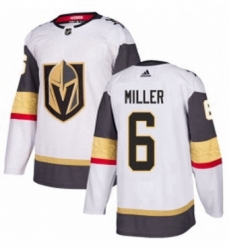 Mens Adidas Vegas Golden Knights 6 Colin Miller Authentic White Away NHL Jersey Mens Adidas Vegas Golden Knights 6 Colin Miller Authentic White Away NHL Jersey