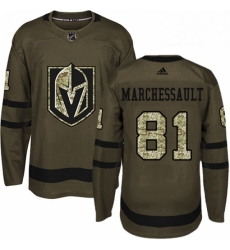 Mens Adidas Vegas Golden Knights 81 Jonathan Marchessault Authentic Green Salute to Service NHL Jersey Mens Adidas Vegas Golden Knights 81 Jonathan Marchessault Authentic Green Salute to Service NHL Jersey