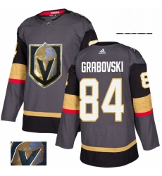 Mens Adidas Vegas Golden Knights 84 Mikhail Grabovski Authentic Gray Fashion Gold NHL Jersey Mens Adidas Vegas Golden Knights 84 Mikhail Grabovski Authentic Gray Fashion Gold NHL Jersey