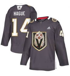 Vegas Golden Knights 14 Nicolas Hague Gray Dia De Los Muertos Adidas Jersey Vegas Golden Knights 14 Nicolas Hague Gray Dia De Los Muertos Adidas Jersey