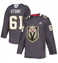 Vegas Golden Knights 61 Mark Stone Gray Dia De Los Muertos Adidas Jersey Vegas Golden Knights 61 Mark Stone Gray Dia De Los Muertos Adidas Jersey