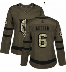 Womens Adidas Vegas Golden Knights 6 Colin Miller Authentic Green Salute to Service NHL Jersey Womens Adidas Vegas Golden Knights 6 Colin Miller Authentic Green Salute to Service NHL Jersey