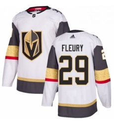 Youth Adidas Vegas Golden Knights 29 Marc Andre Fleury Authentic White Away NHL Jersey Youth Adidas Vegas Golden Knights 29 Marc Andre Fleury Authentic White Away NHL Jersey