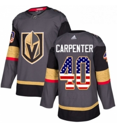 Youth Adidas Vegas Golden Knights 40 Ryan Carpenter Authentic Gray USA Flag Fashion NHL Jersey Youth Adidas Vegas Golden Knights 40 Ryan Carpenter Authentic Gray USA Flag Fashion NHL Jersey