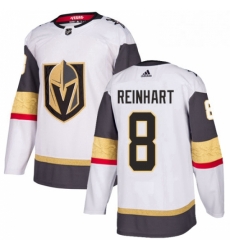 Youth Adidas Vegas Golden Knights 8 Griffin Reinhart Authentic White Away NHL Jersey Youth Adidas Vegas Golden Knights 8 Griffin Reinhart Authentic White Away NHL Jersey